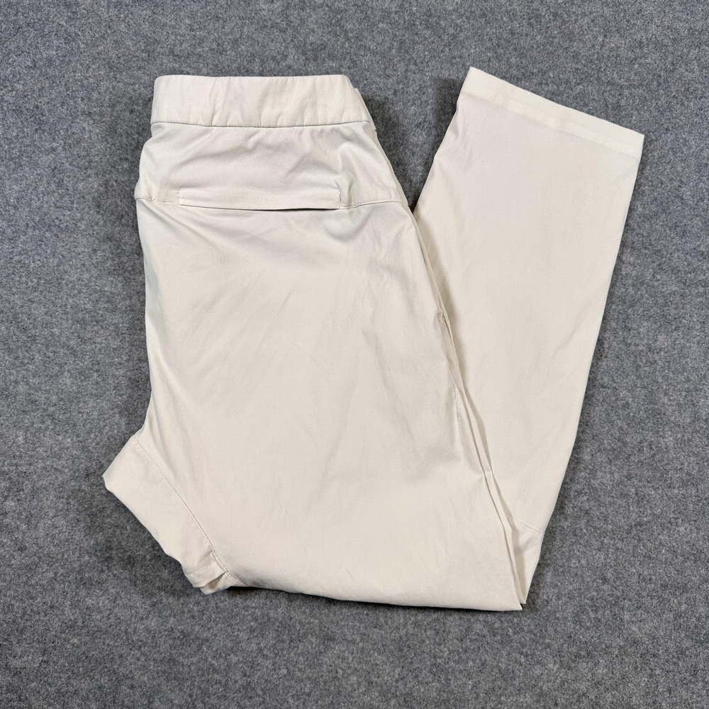 Lululemon Pants Mens 33 Beige Stretch Drawstring Waist Performance Chino Casual